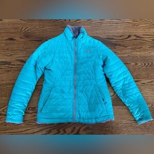 The North Face reversible winter jacket, girls L